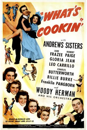 What's Cookin' (1942) starring The Andrews Sisters on DVD on DVD
